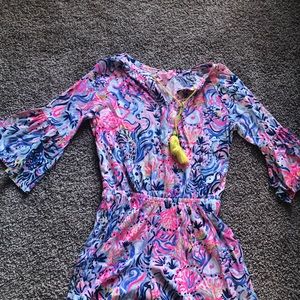 Long sleeve romper